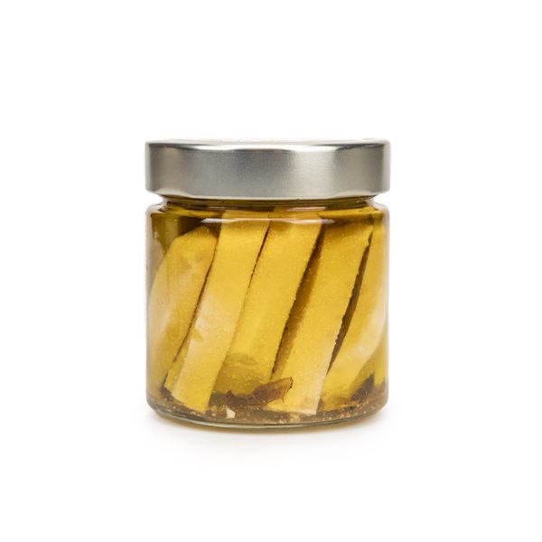 Queso de Cabra en Aceite de Trufa Negra (Tuber Melanosporum)-detalle