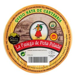 La traducción de "Queso de Nata La Pasiega" al alemán es "Sahnekäse La Pasiega".