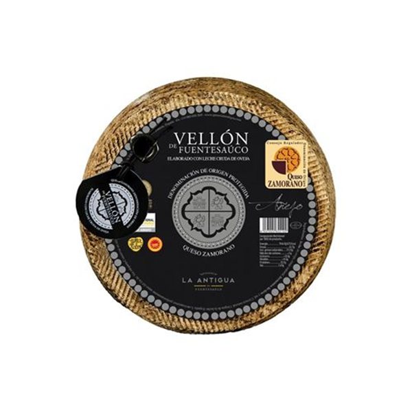 Aged Sheep Cheese D.O.P Zamorano Vellón de Fuentesaúco, La Antigua-lateral