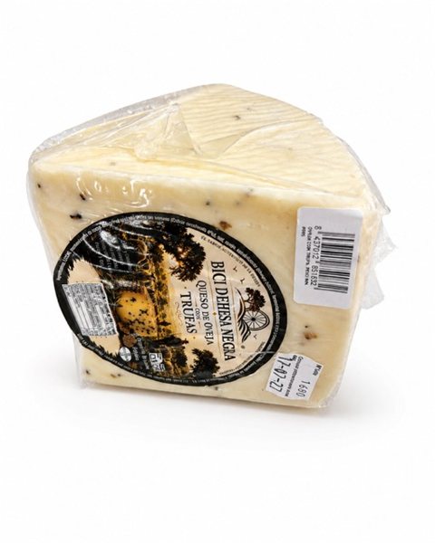 Sheep Cheese with Truffles – Bici Dehesa Negra-trasera