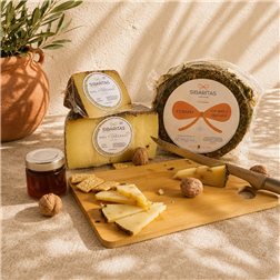 Queso de oveja curado con miel y orégano
