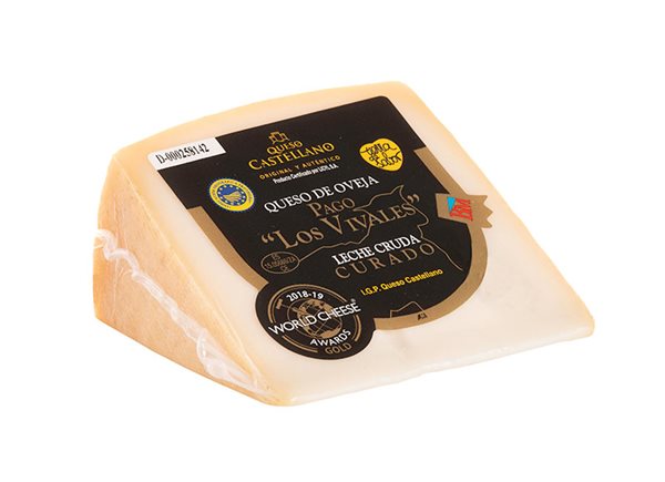 Fromage de brebis affiné Étiquette Noire – Pago "Los Vivales" 250g-detalle