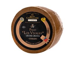 Queso de Oveja Curado Etiqueta Negra – Pago "Los Vivales" 250g