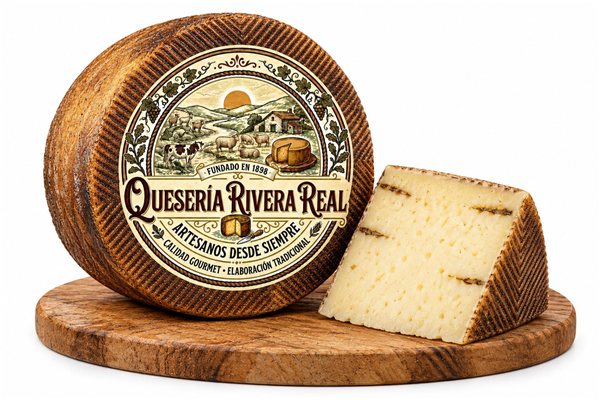 Queso de Oveja Curado Quesería Rivera Real-detalle