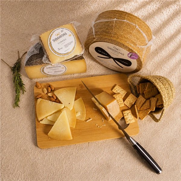 Queso de oveja curado sin lactosa​-detalle