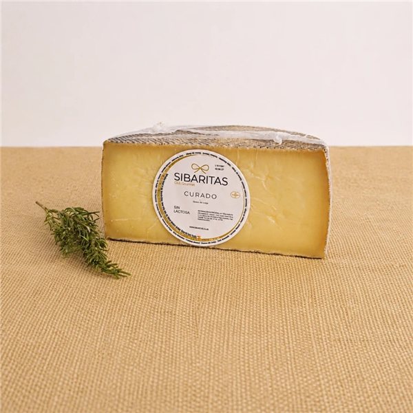 Queso de oveja curado sin lactosa​-trasera