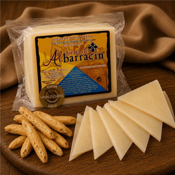 Fromage de brebis tendre Étiquette Bleue-detalle