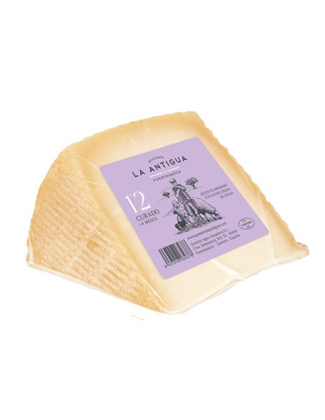 Queso de oveja tradicional curado, La Antigua-detalle