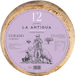 Queso de oveja tradicional curado, La Antigua