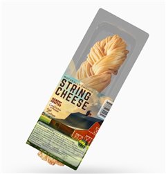 Frozen smoked braided cheese "STRING CHEESE" Bandi 150g