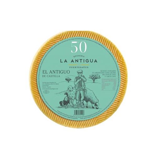 Queso El Antiguo de Castilla, La Antigua-lateral