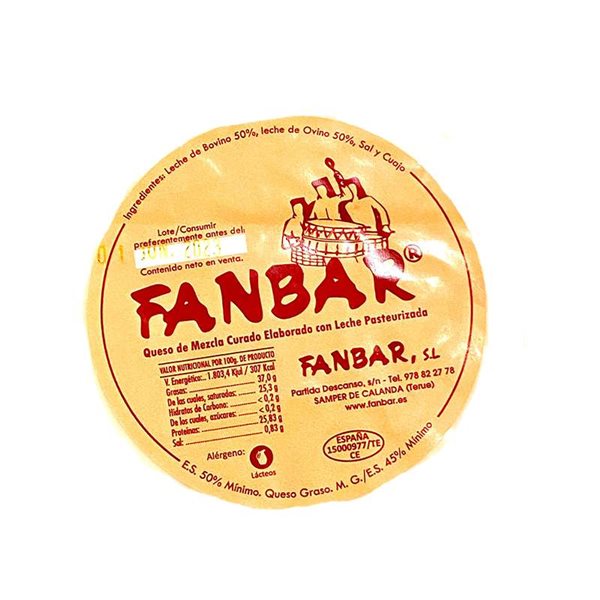 Queso Fanbar-detalle