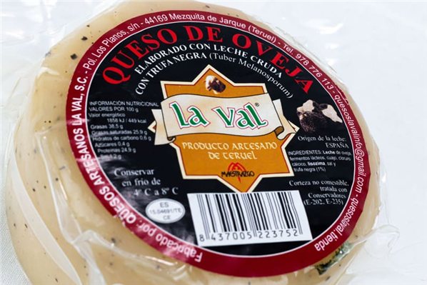 Trüffelkäse La Val-lateral