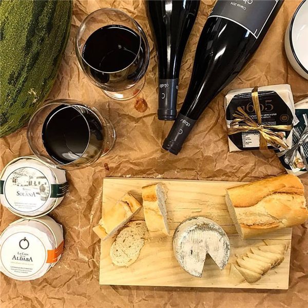 Queso Manchego de Oveja Trufado Sierra la Solana, Quesería 1605-trasera