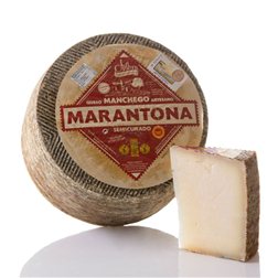 Queso manchego Marantona semicurado, La Casota