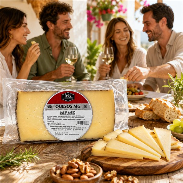 Queso oveja añejo leche cruda MG-detalle