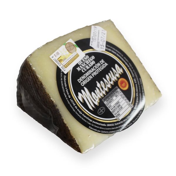 Schafskäse gereift Montescusa D.O. La Mancha 400 g.-detalle
