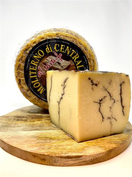 Italian Pecorino Truffled Cheese 400 gr-trasera