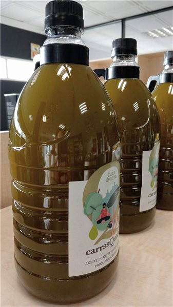 Kaltgepresstes Carrasqueño-Olivenöl. 2 Liter.-detalle