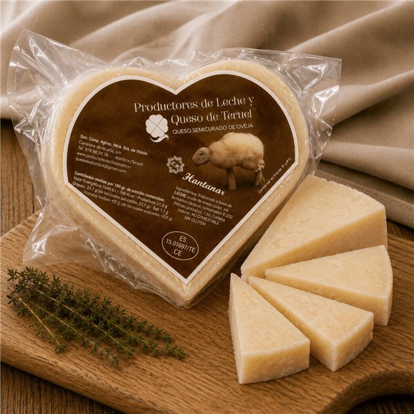 Semi-Cured Sheep Cheese-detalle