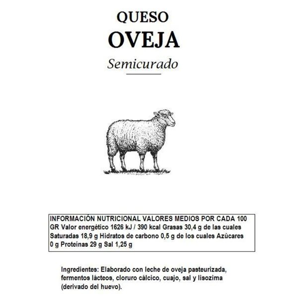 Queso semicurado de oveja-izquierda
