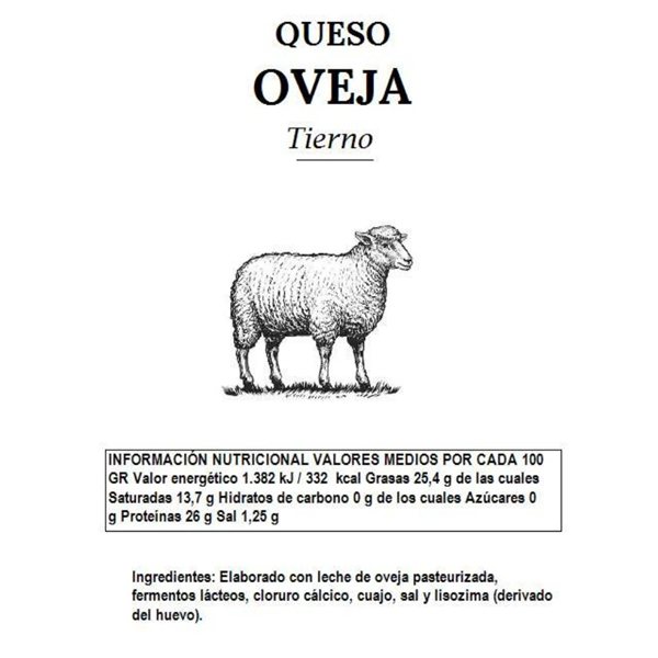 Queso tierno de oveja-izquierda