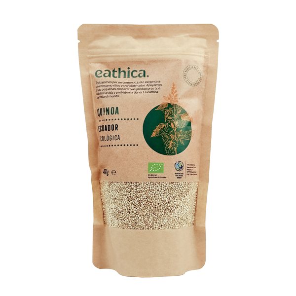 Quinoa eathica Ecuador BIO 400 g (exp. 28/02/26)-lateral