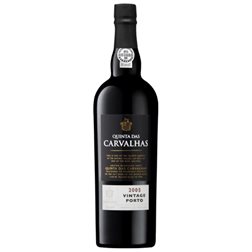 Quinta das Carvalhas Vintage 2005 se traduce como "Quinta das Carvalhas Millésime 2005" en francés.