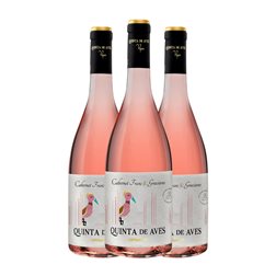 Quinta de Aves Vino de la Tierra de Castilla 75 cl Vino Rosado (Caja de 3 unidades)