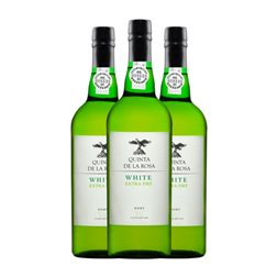 Quinta de la Rosa Porto Blanco 75 cl Vino Dulce (Caja de 3 unidades)