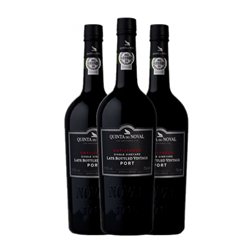 Quinta do Noval Porto Ruby, LBV Late Bottled Vintage, Unfiltered — Sin Filtrar Media Botella 37 cl Vino Generoso Fortificado (Caja de 3 unidades)