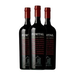 Quinta do Portal Porto Ruby 75 cl Vino Generoso Fortificado (Caja de 3 unidades)