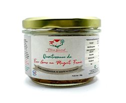 Essenz von Foie Gras und geräucherter Brust