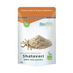 Poudre de racine de Shatavari Vegan Bio 150g Biotona