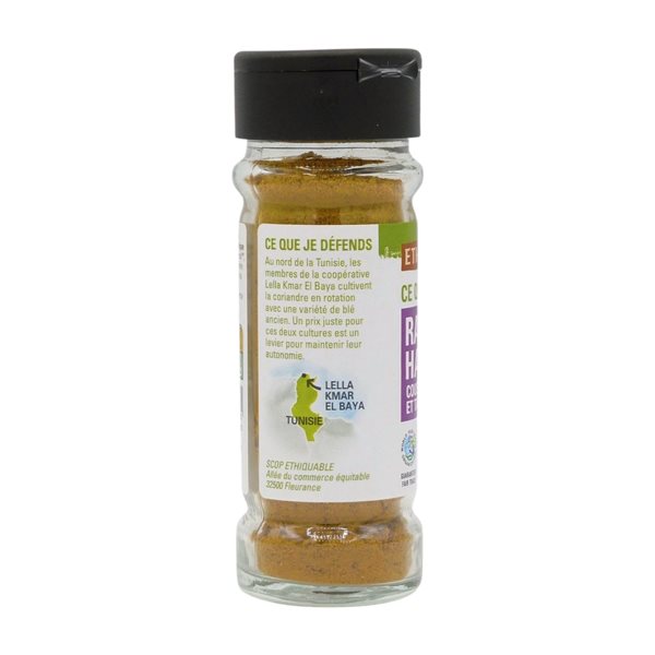 Organic Ras el Hanout powder 40g-trasera