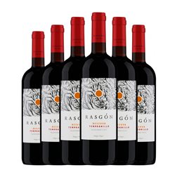 Rasgón Reserva 75 cl Vino Tinto (Caja de 6 unidades)