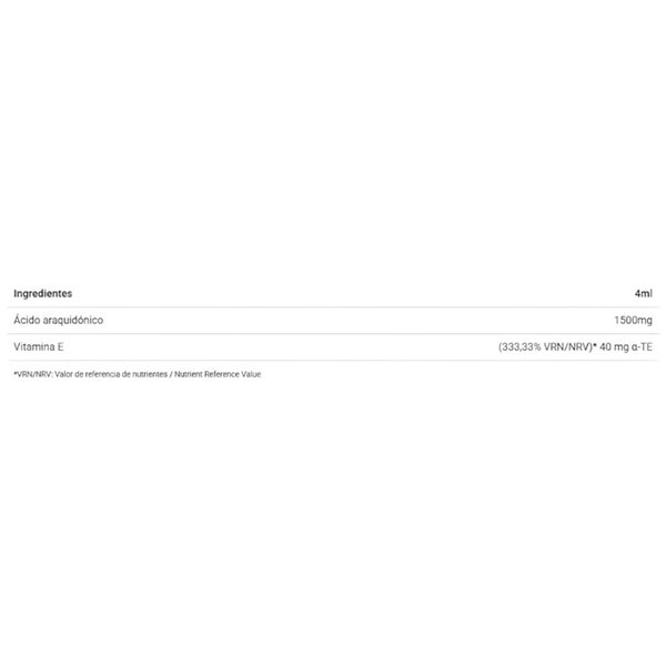 Acide arachidonique réel 120 ml-detalle