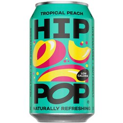 Boisson gazeuse à la pêche tropicale