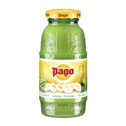 Refrescos Caja de 12 unidades Zumos Pago Botellín 20 cl Plátano