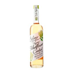 Refrescos Caja de 6 unidades Belvoir Cordial Organic — Ecológico Botella Medium 50 cl Elderflower — Flor de Saúco Sin Alcohol