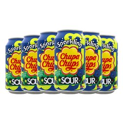 Refrescos Chupa Chups Lata 33 cl Blueberry — Arándanos (Caja de 6 unidades)