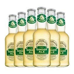 Refrescos Fentimans Botellín 20 cl Ginger Ale Sin Alcohol (Caja de 6 unidades)