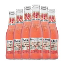 Refrescos Fever-Tree Botellín 20 cl Pink Grapefruit — Pomelo Rosa (Caja de 6 unidades)
