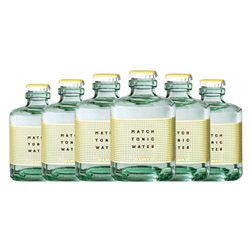 Refrescos Match Tonic Indian Botellín 20 cl Tonic Water — Tónica, Floral (Caja de 6 unidades)