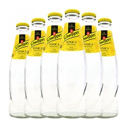 Refrescos Schweppes Original Botellín 18 cl Tonic Water — Tónica (Caja de 6 unidades)