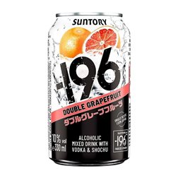 Mixer Caja de 12 unidades Suntory 196 Double Grapefruit Lata 33 cl