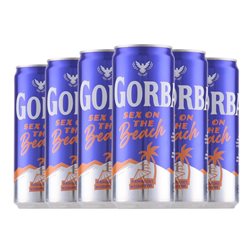 Mixer Gorbatschow Lata 33 cl Sex On The Beach (Caja de 6 unidades)