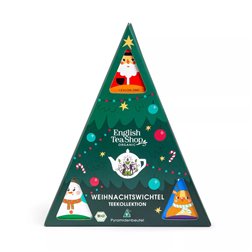 Regalo "Duende navideño", 9 bolsitas de té orgánico piramidales