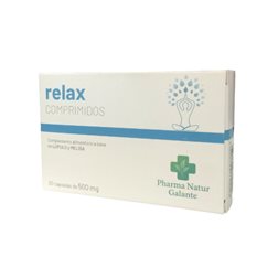 Relax lupulo y melisa 500mg 20 comprimidos Pharma Natur Galante