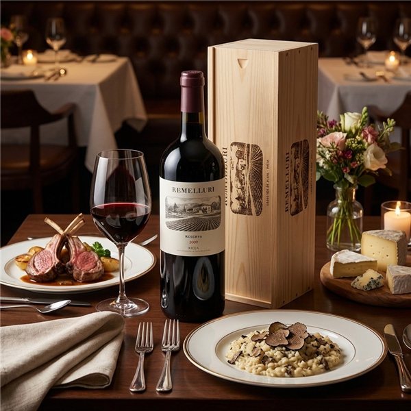 Remelluri Reserva 2005 Caja de Madera 5 Litros-detalle